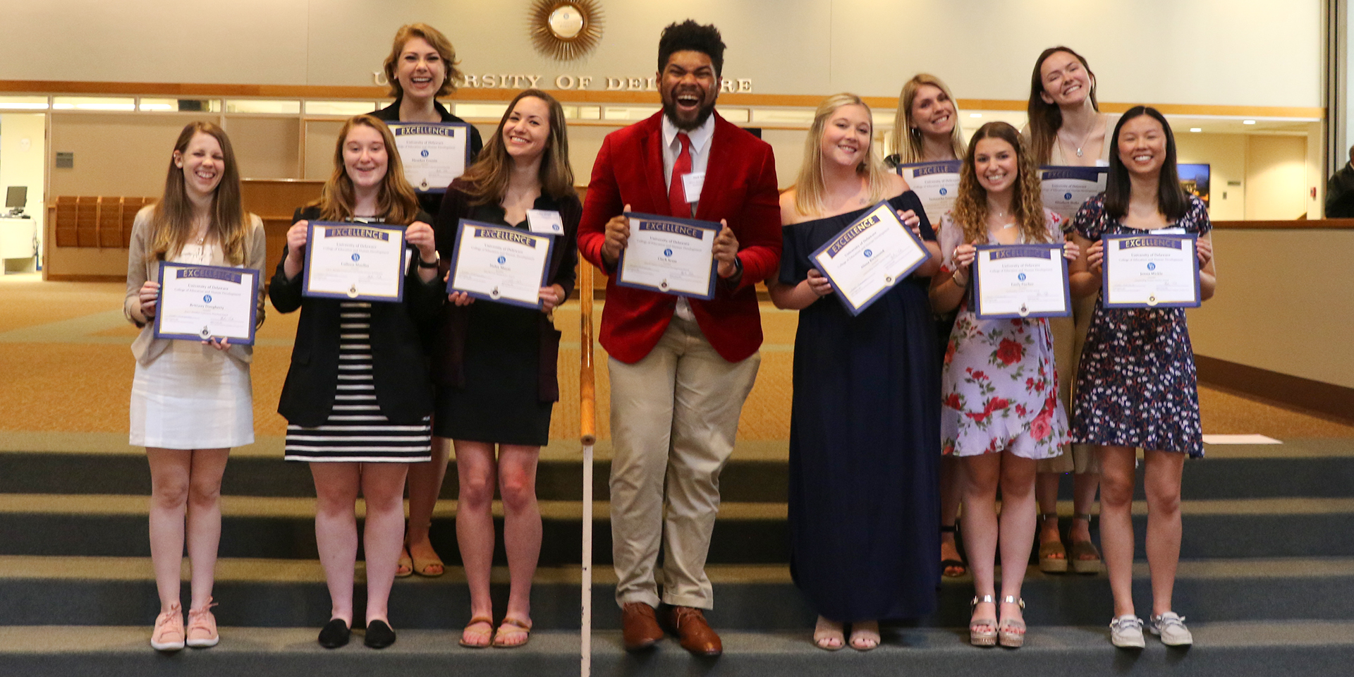 Award winners at the Celebration of Excellence 2019 ceremony