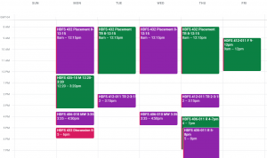 Block B Courses F20