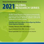 Global Research Series flyer for Spring 2021